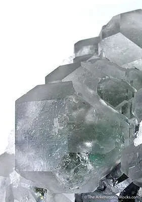 Fluorite on Galena - image 2