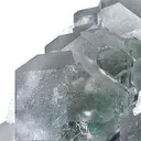 Fluorite on Galena - image 2