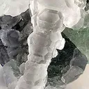 Fluorite on Galena - image 2