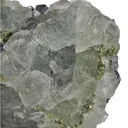 Fluorite on Galena - image 3