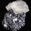 Fluorite on Galena - image 4