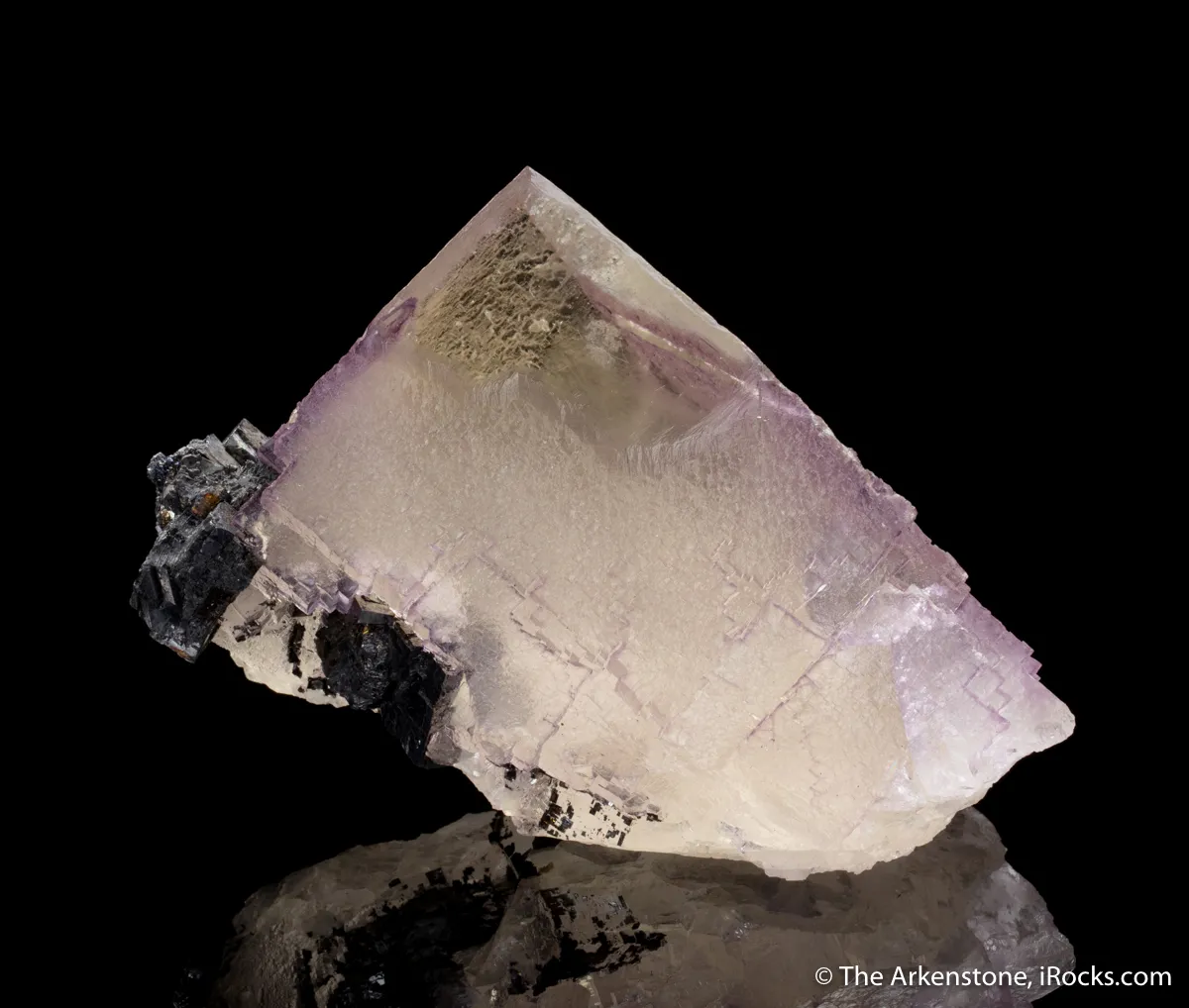 Fluorite on Galena - image 2