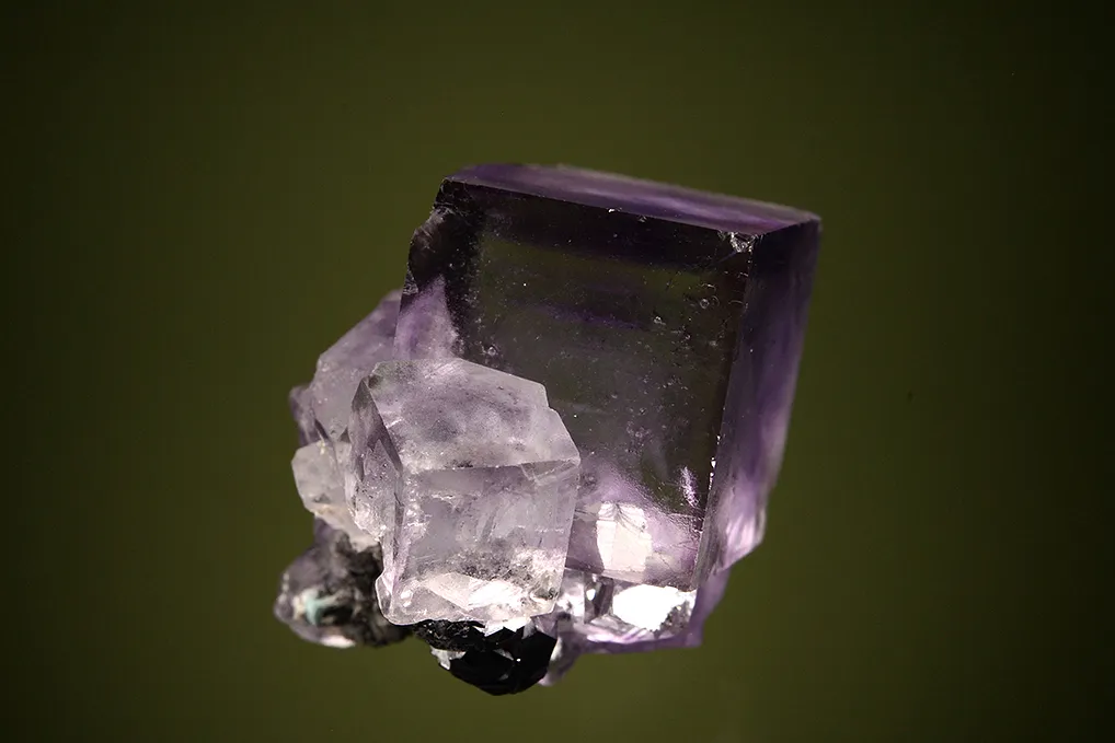 Fluorite on Galena - image 5