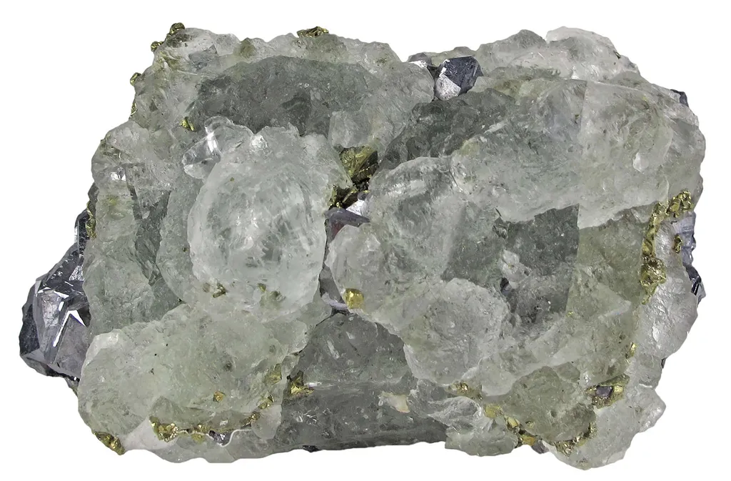 Fluorite on Galena image