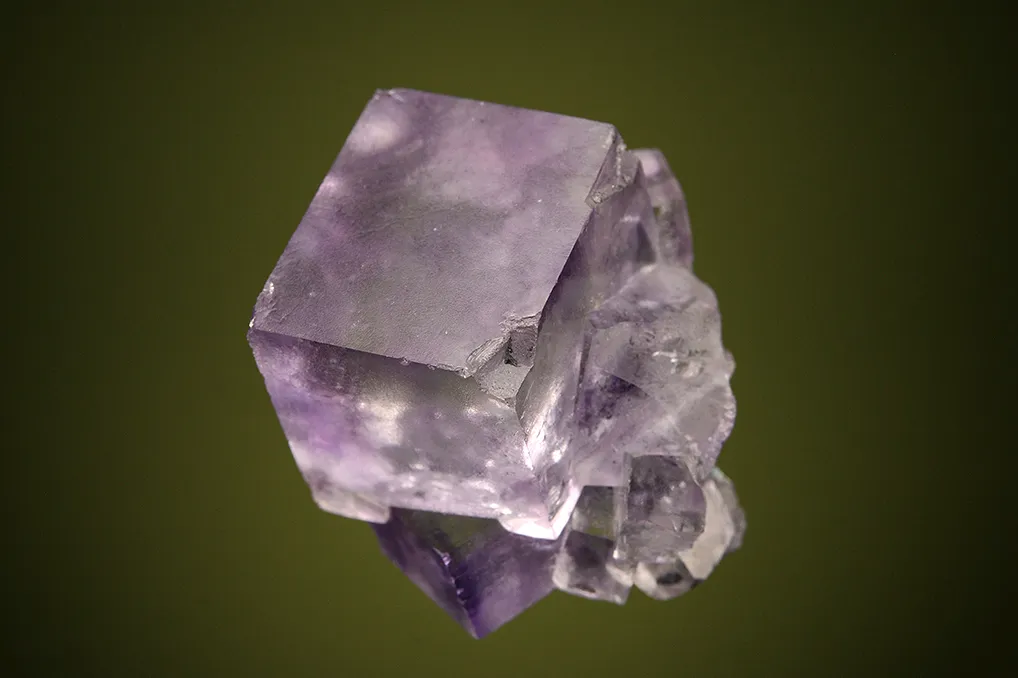 Fluorite on Galena - image 4