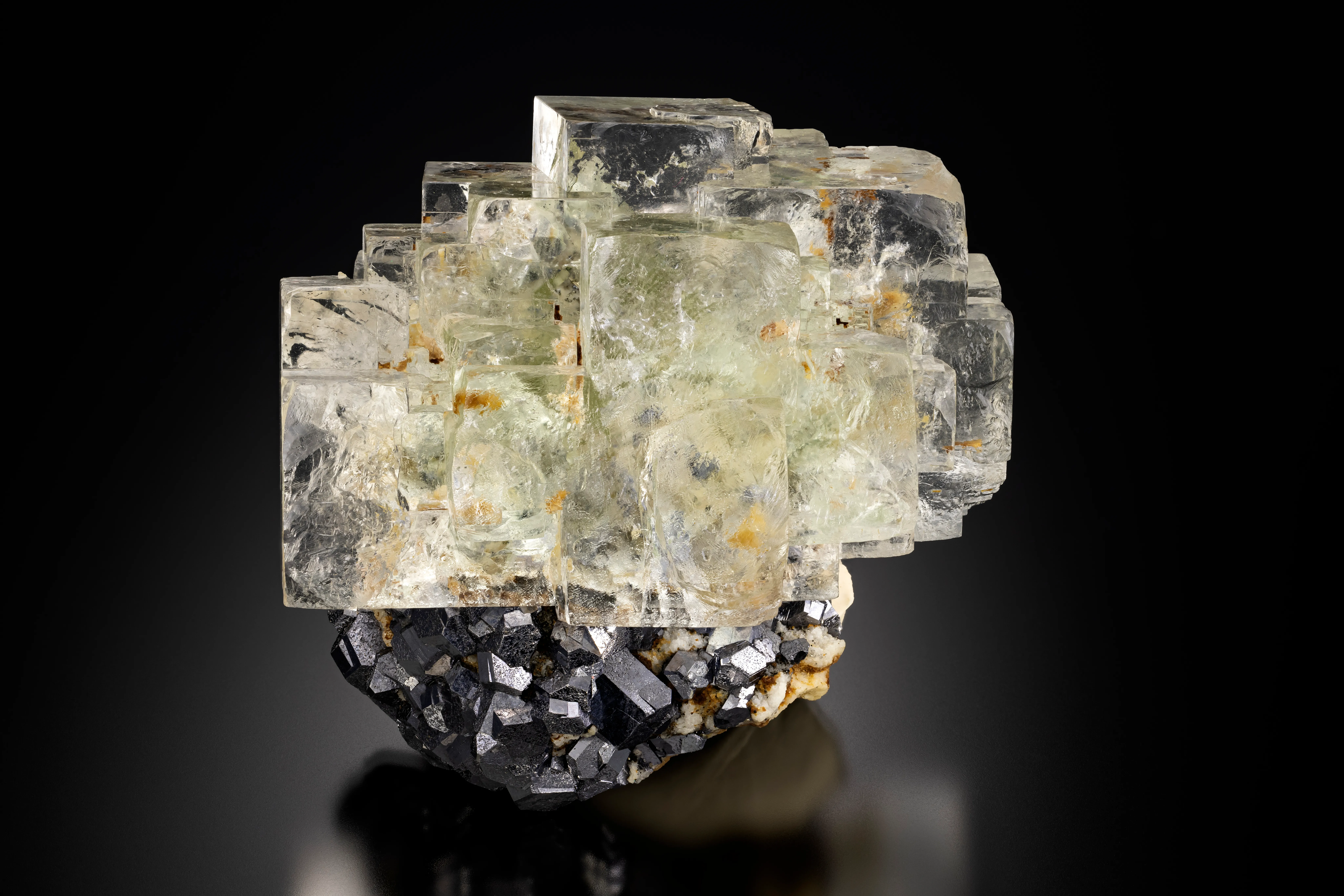 Fluorite on Galena Naica - image 1