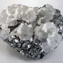 Fluorite on Galena With Quartz - image 1