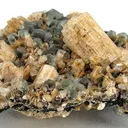 Fluorite on Goshenite Beryl - image 2