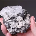 Fluorite on LÖLLINGITE with Dolomite and Arsenopyrite - image 2