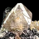 Fluorite on Magnetite and Calcite - image 3