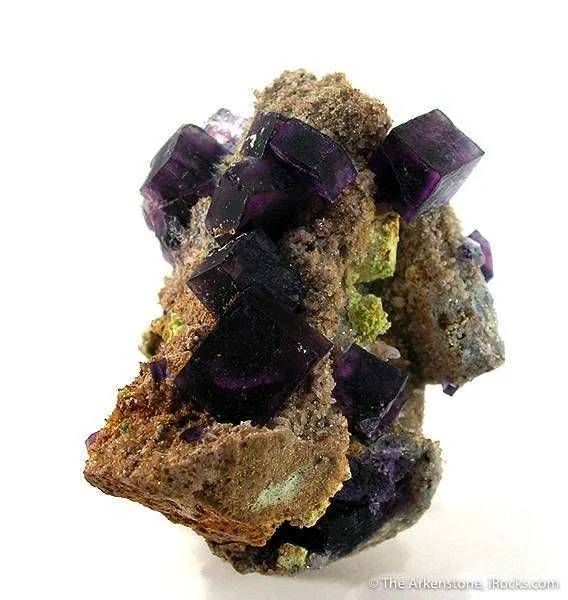Fluorite on Matrix image