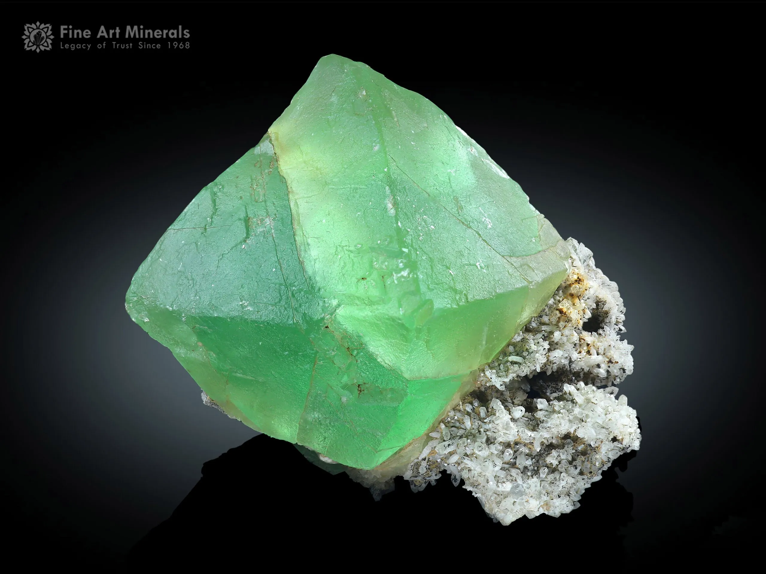 Fluorite on Matrix from Pakistan - image 1