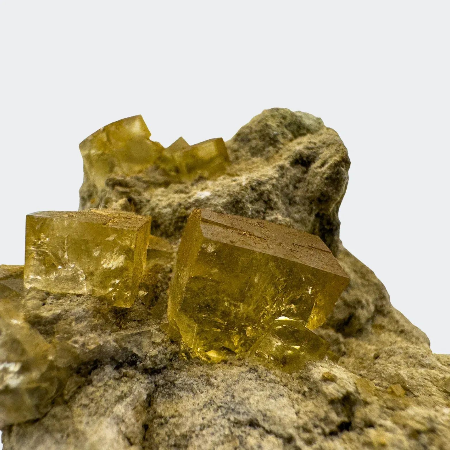 Fluorite on Matrix from USA, Ohio, Clay Center - image 2