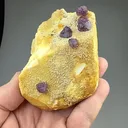 Fluorite on Microcline - image 2