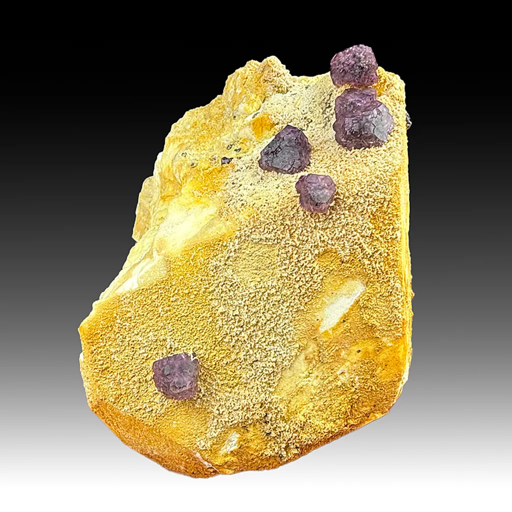 Fluorite on Microcline image