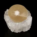 Fluorite on MM Quartz geode Natural Mineral Specimen - image 5