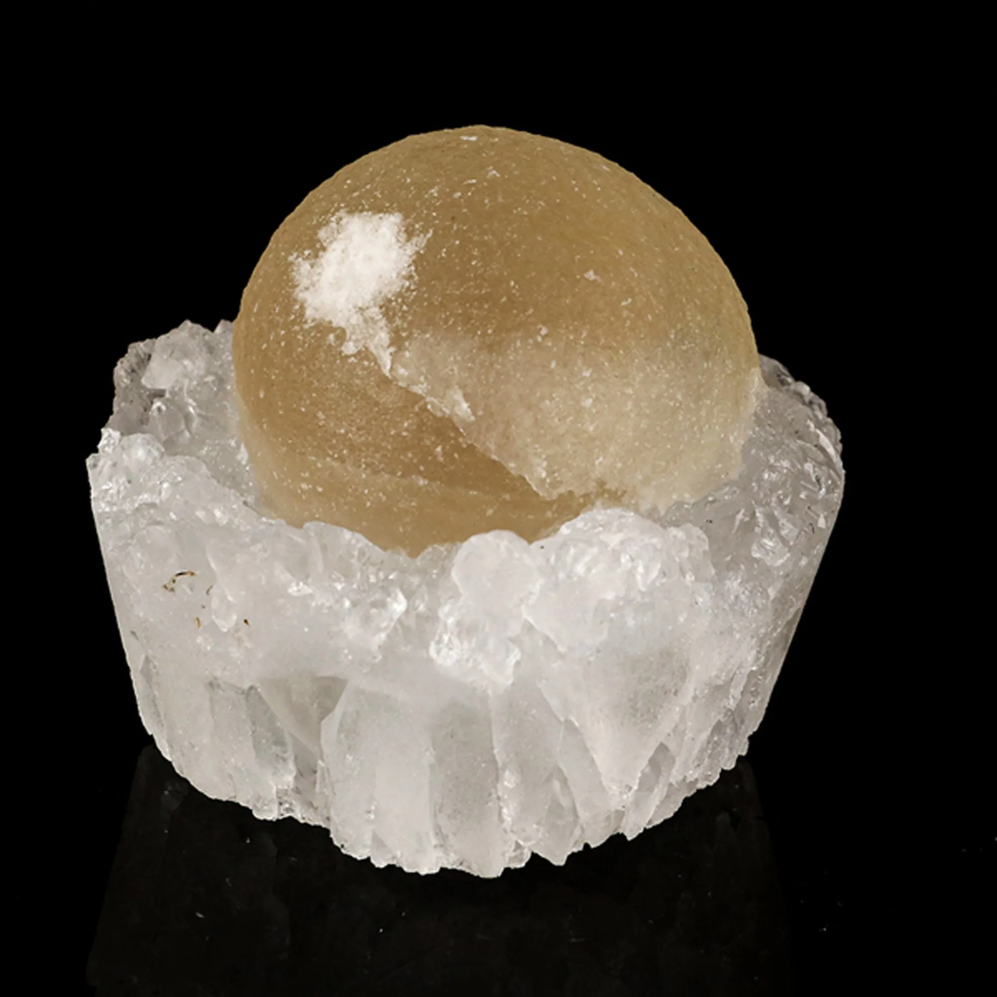 Fluorite on MM Quartz geode Natural Mineral Specimen - image 3