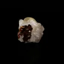 Fluorite on MM Quartz Natural Mineral Specimen - image 4