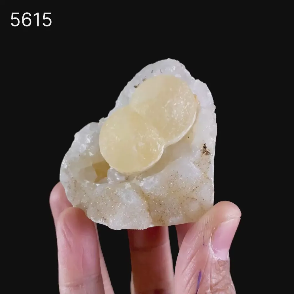 Fluorite on MM Quartz Natural Mineral Specimen - image 2
