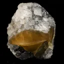 Fluorite on MM Quartz Natural Mineral Specimen - image 1
