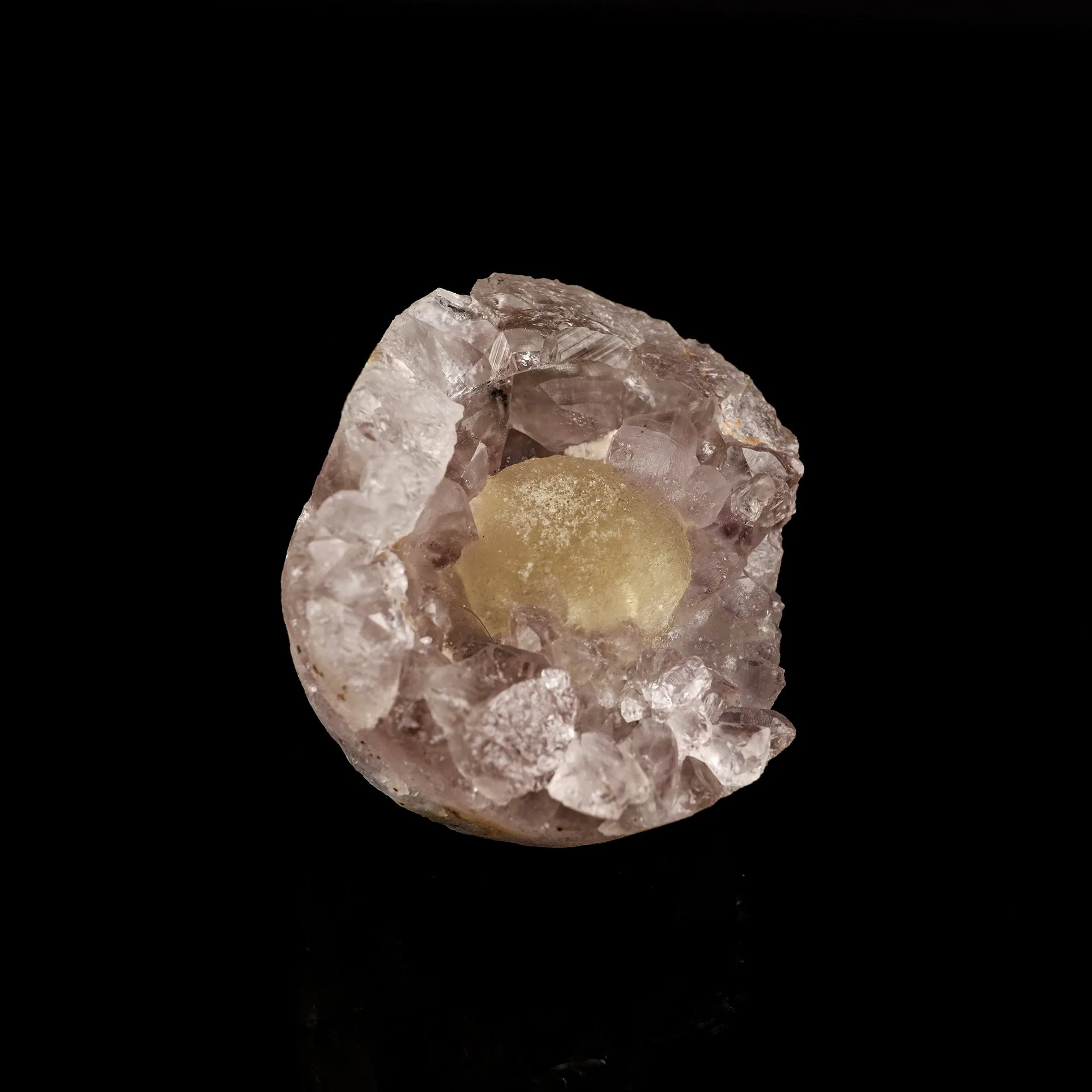 Fluorite on MM Quartz Natural Mineral Specimen - image 4