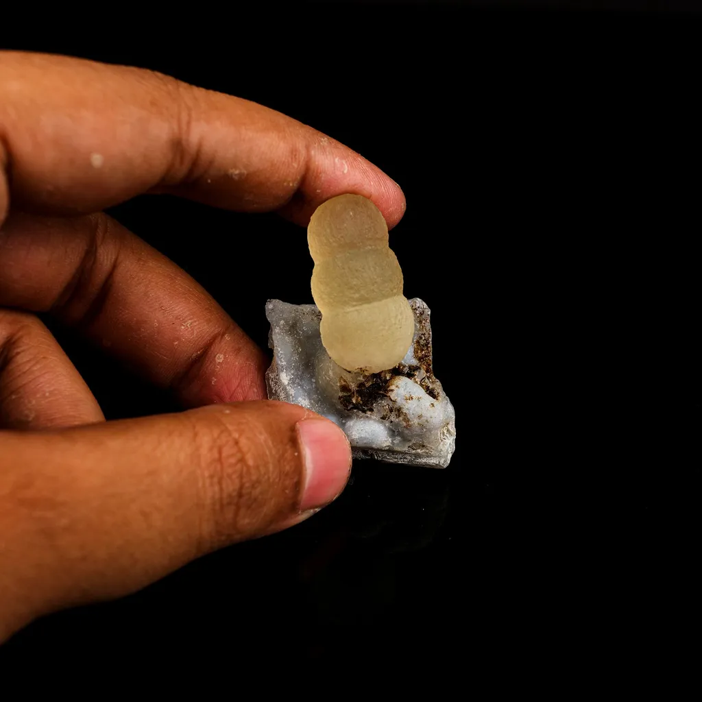 Fluorite on MM Quartz Natural Mineral Specimen - image 5