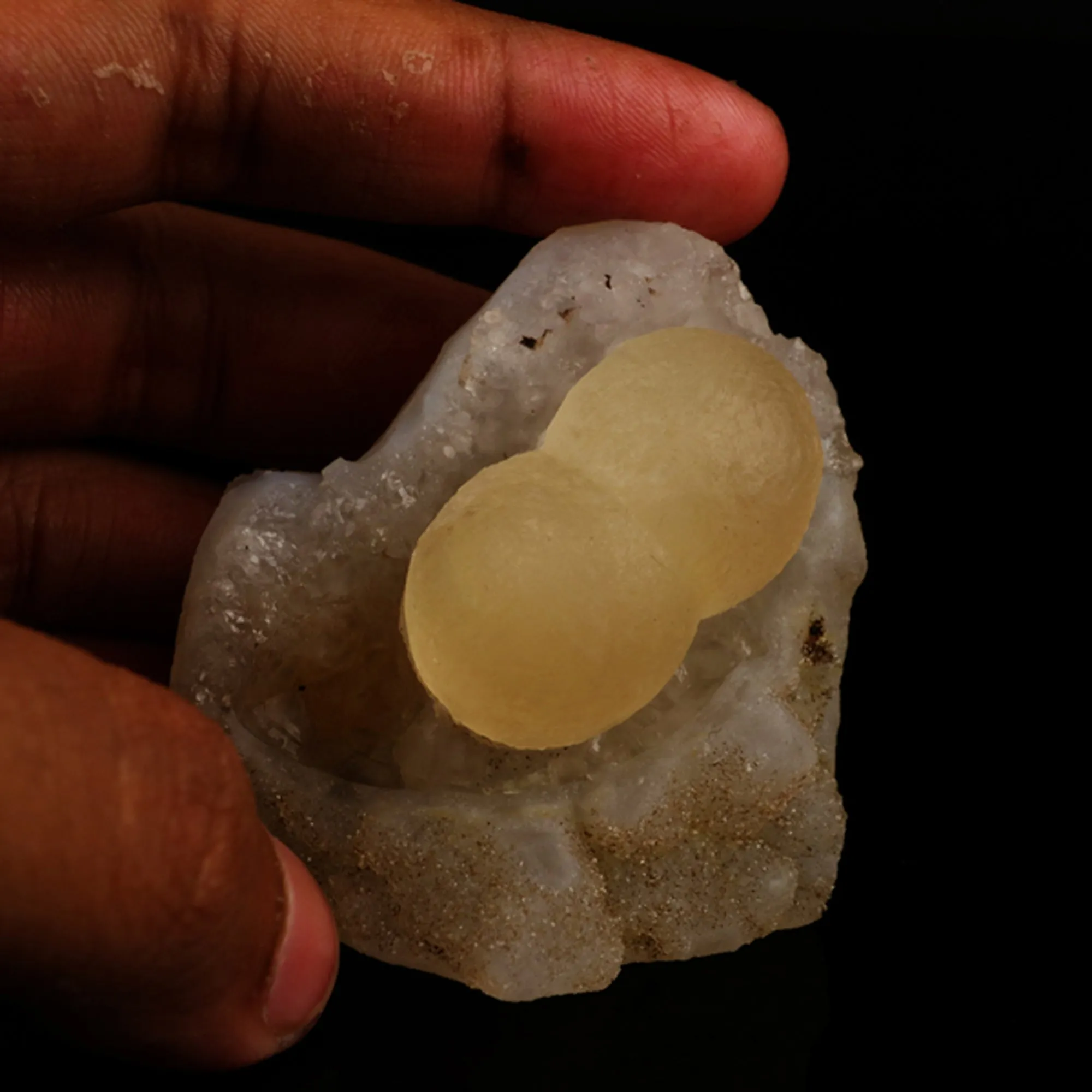 Fluorite on MM Quartz Natural Mineral Specimen - image 4