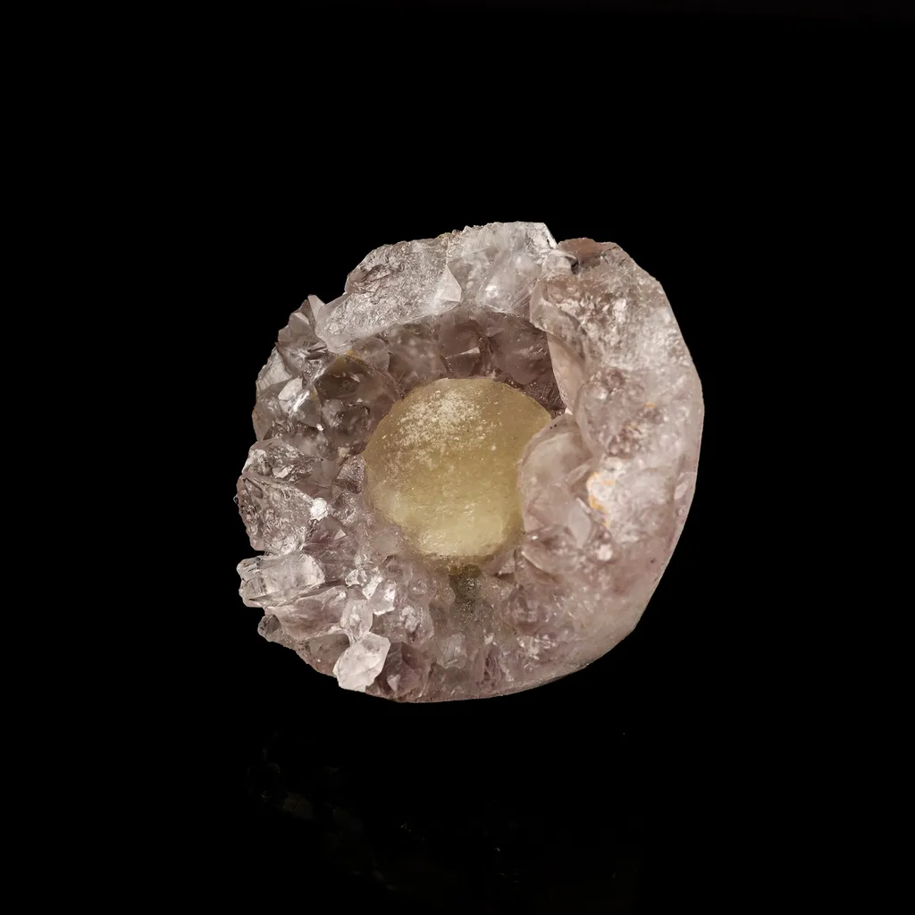 Fluorite on MM Quartz Natural Mineral Specimen - image 3