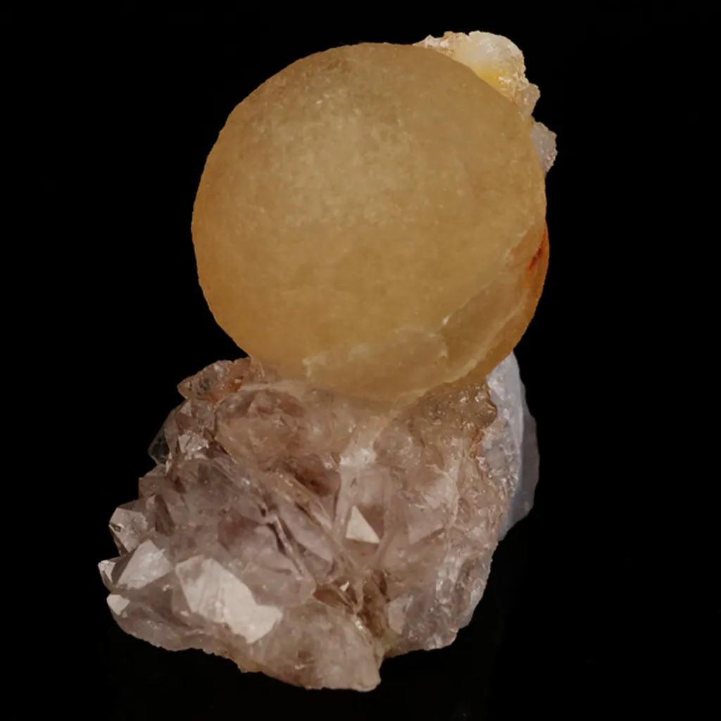 Fluorite on MM Quartz Natural Mineral Specimen - image 3