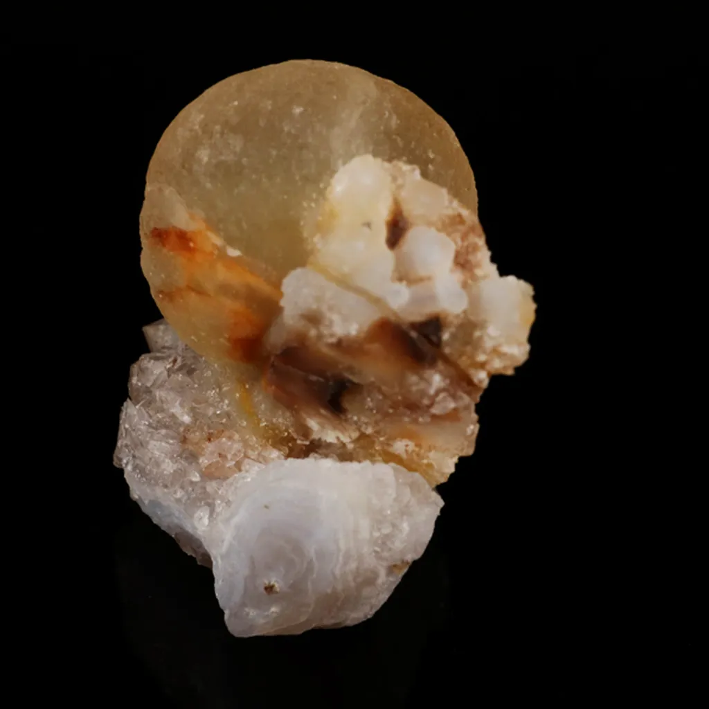 Fluorite on MM Quartz Natural Mineral Specimen - image 5