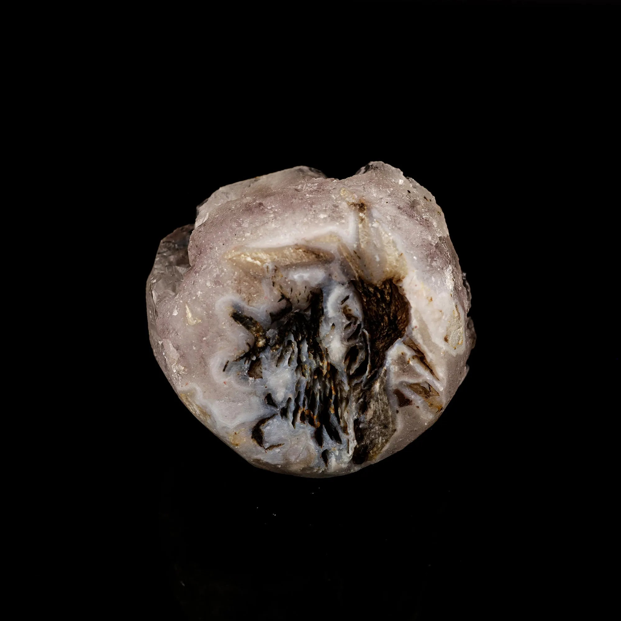 Fluorite on MM Quartz Natural Mineral Specimen - image 5