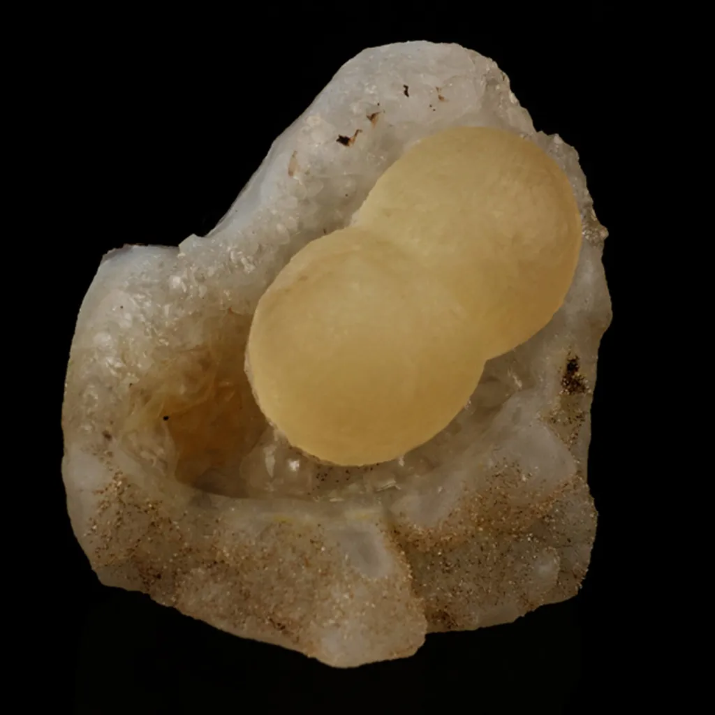 Fluorite on MM Quartz Natural Mineral Specimen image