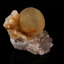 Fluorite on MM Quartz Natural Mineral Specimen - image 4