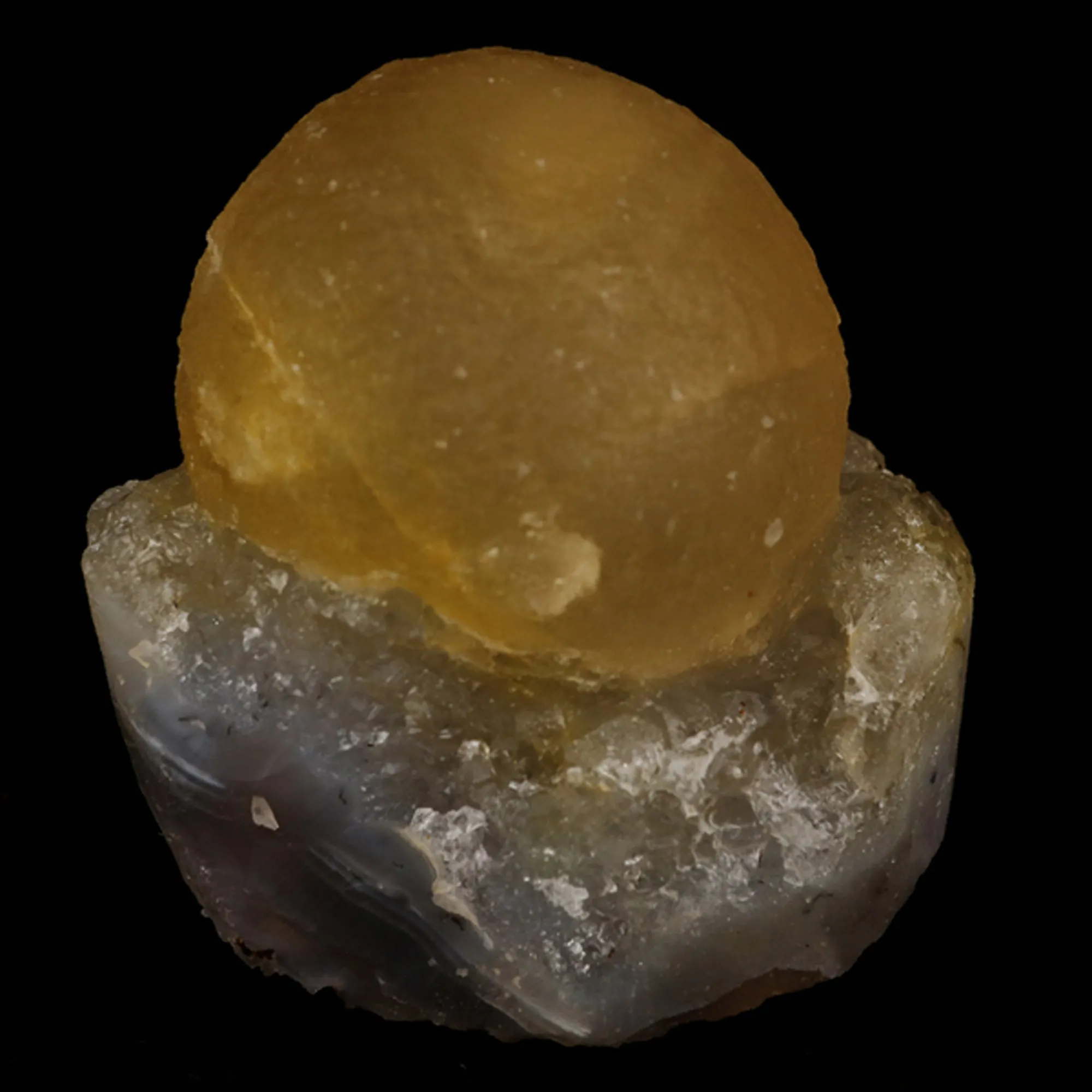 Fluorite on MM Quartz Natural Mineral Specimen - image 2