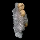 Fluorite on MM Quartz Plate Natural Mineral Specimen - image 5