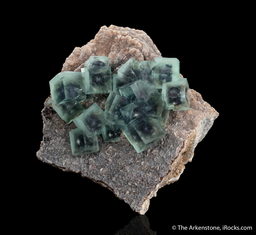 Fluorite on Muscovite - image 2