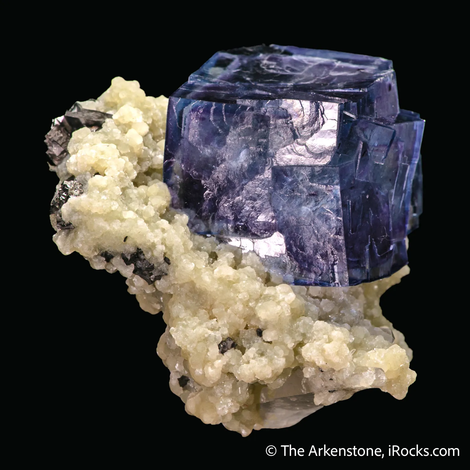 Fluorite on Muscovite - image 5