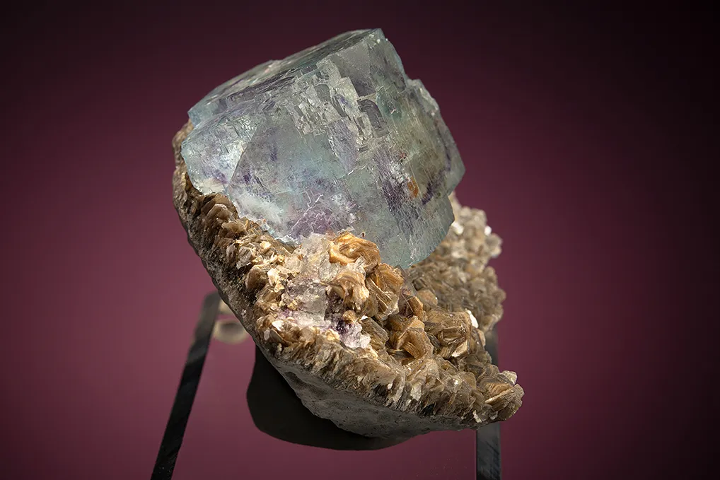 Fluorite on Muscovite - image 4