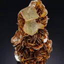 Fluorite on Muscovite - image 1