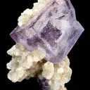 Fluorite on Muscovite - image 1