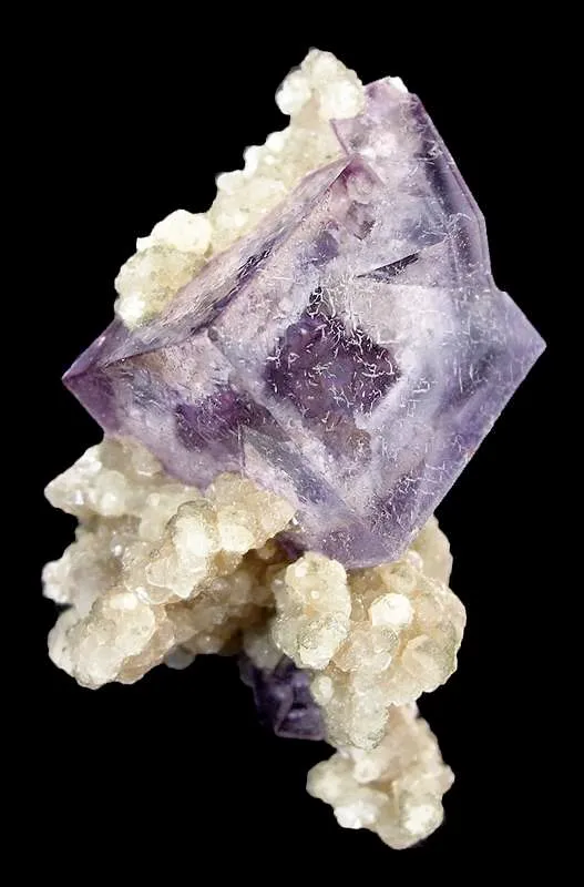 Fluorite on Muscovite - image 1