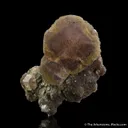 Fluorite on Muscovite and Ferberite - image 1