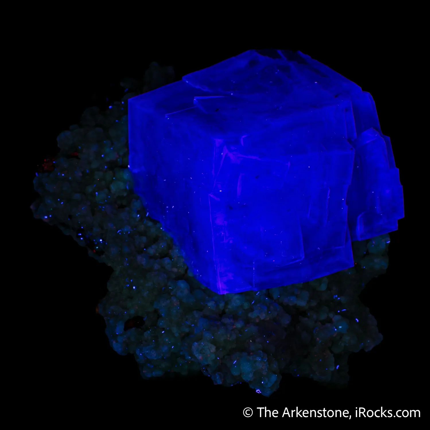 Fluorite on Muscovite - image 7