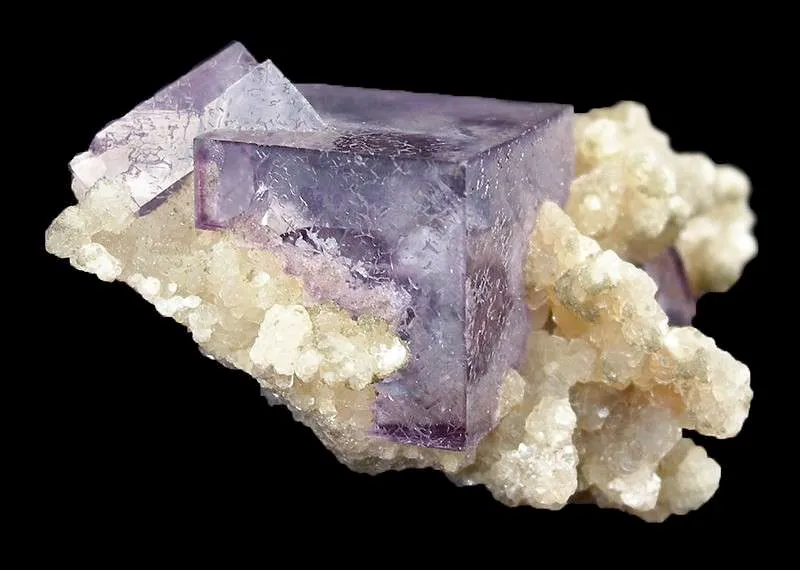 Fluorite on Muscovite - image 4