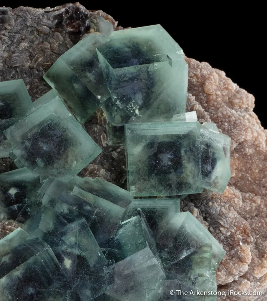 Fluorite on Muscovite - image 3