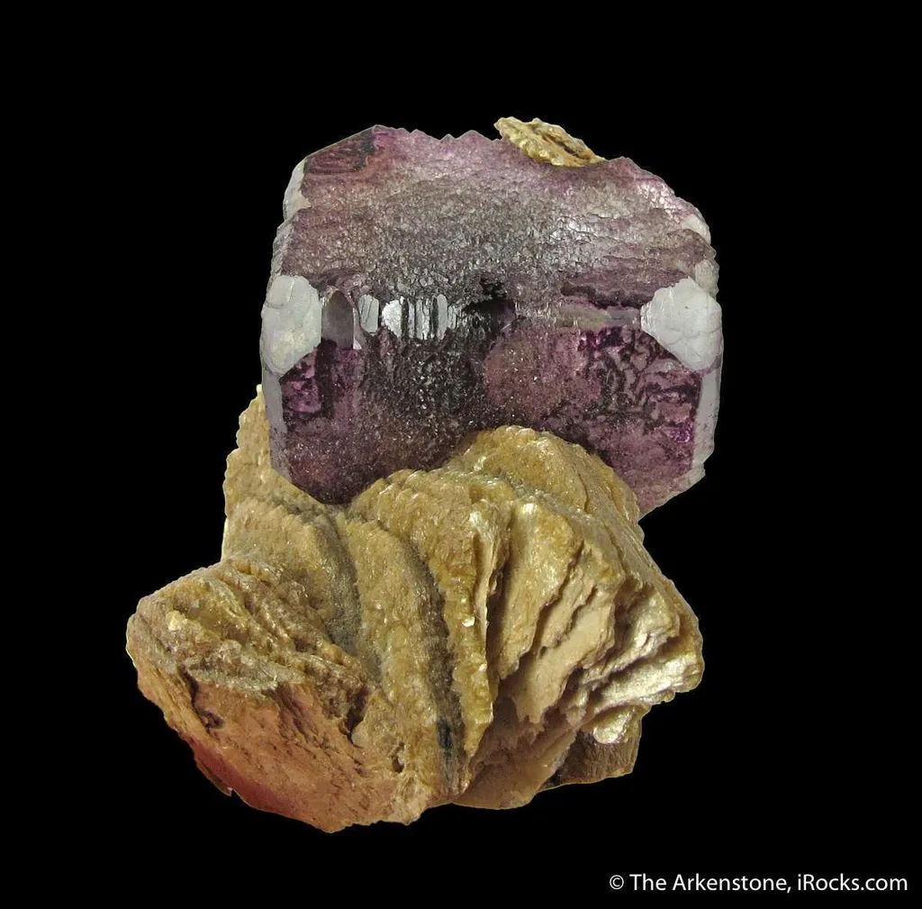 Fluorite on Muscovite - image 2
