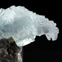 Fluorite on Muscovite from China, Hunan, Chenzhou, Yizhang Co., Yaogangxian Mine - image 2