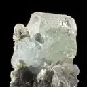 Fluorite on Muscovite With Aquamarine - image 4