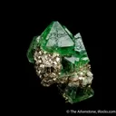 Fluorite on Pyrite - image 5