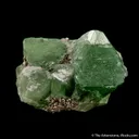 Fluorite on Pyrite - image 1